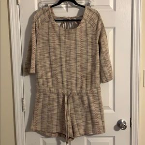 Free People Tie Back Romper